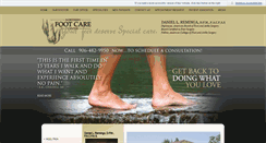 Desktop Screenshot of northernfootcare.com